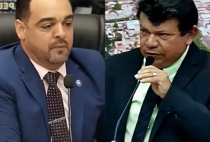 Embate na Câmara entre o vereador Zacarias Marques e o Vereador Aurélio Goiano