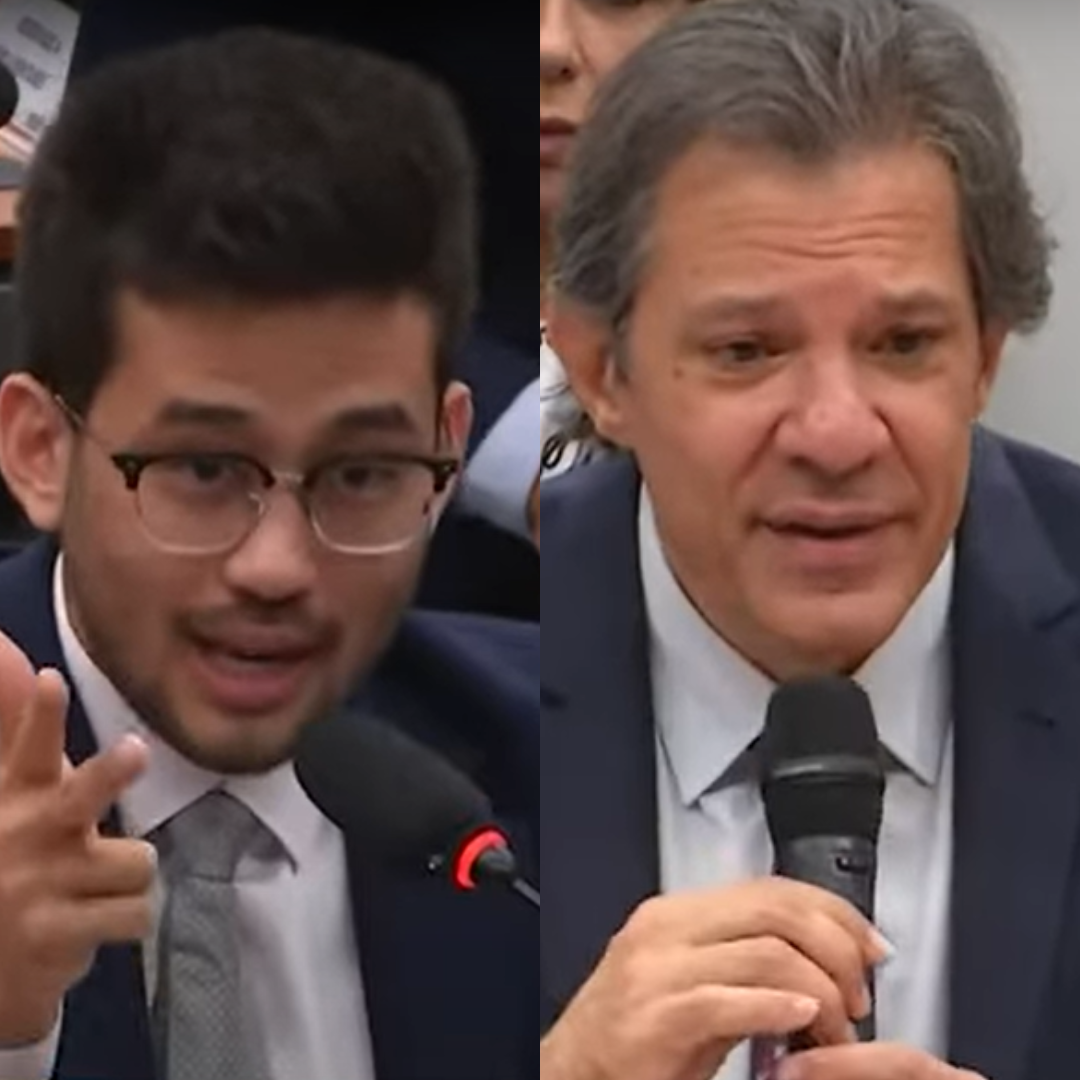 Embate entre Haddad e Kataguiri sobre impostos federais na Comissão de Finanças