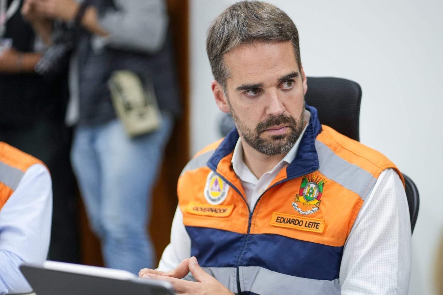 Governador Eduardo Leite do Rio Grande do Sul