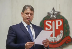 Governador de São Paulo Tarcisio de Freitas - Direitos Governo de São Paulo Divulgação