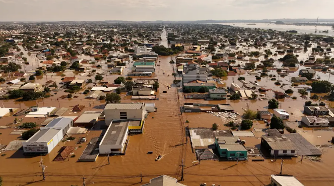 Rio Grande do Sul: Catástrofe 85 mortos e milhares afetados. Inundação em Canoas REUTERS-Amanda Perobelli