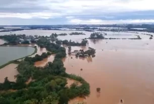 Rio Grande do Sul alagada pelas enchentes