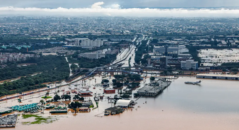 Rio Grande do Sul alagado 73 mortes 850 mil afetados - Foto Ricardo Stuckert