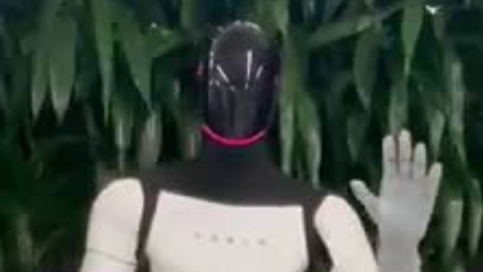 Robô Optimus agarra bolas