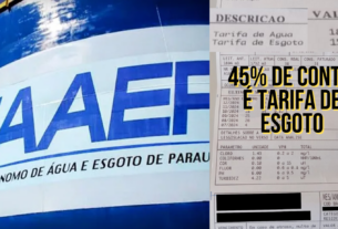 Tarifa abusiva de esgoto