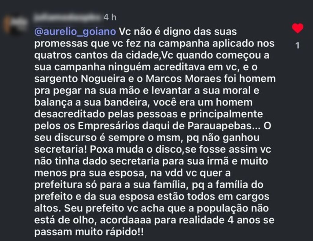 Aurélio Goiano trai aliados