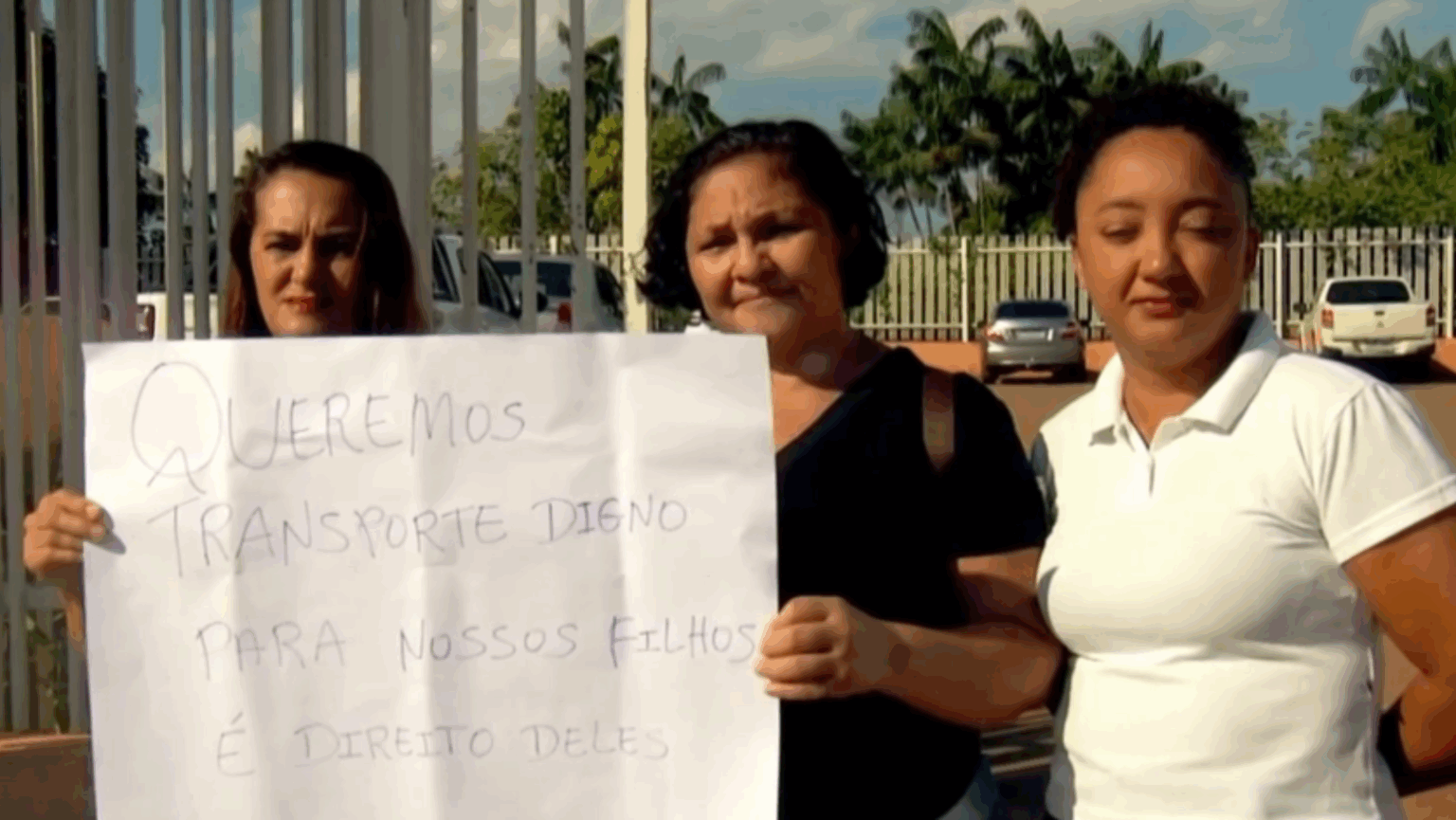 transporte quebrado impede tratamento