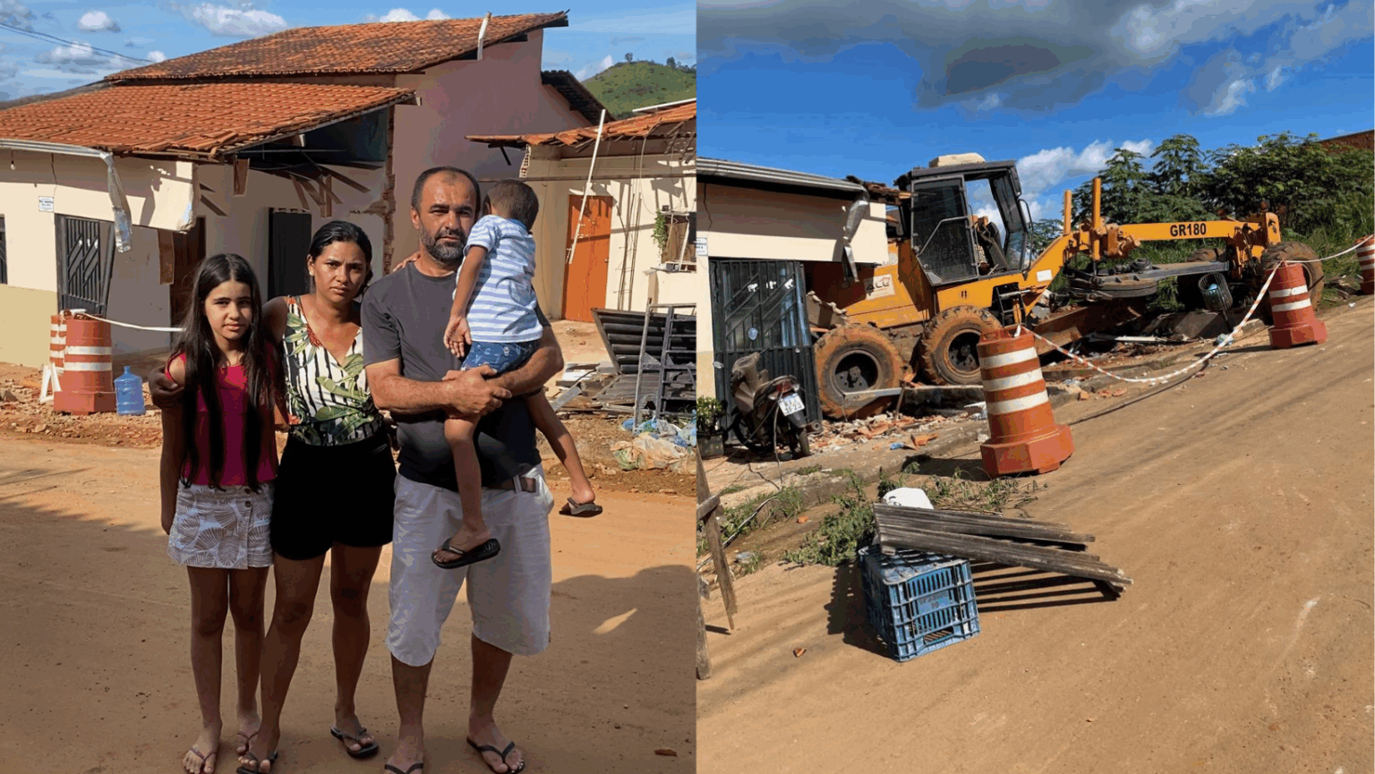 família sem apoio