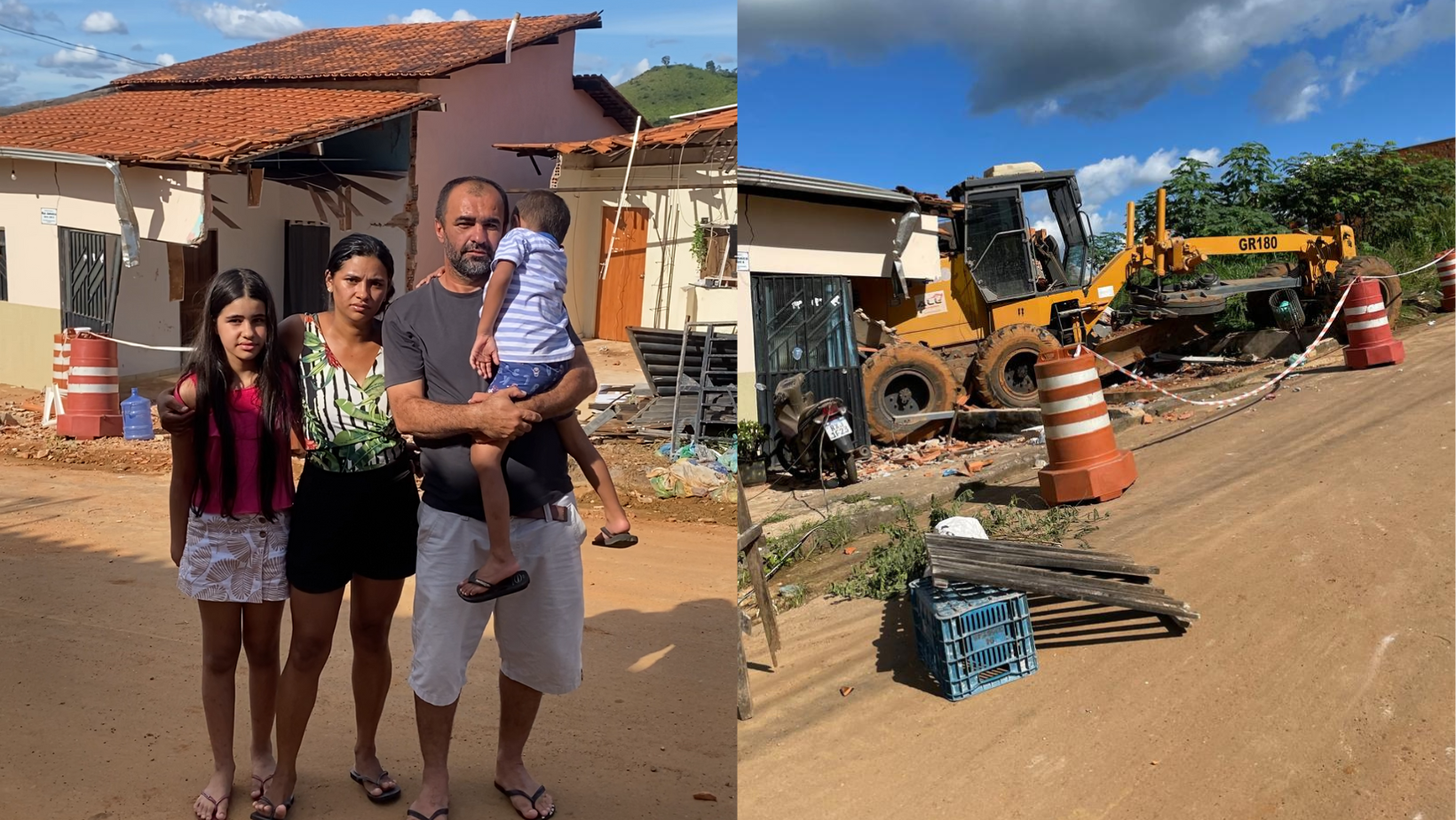 família sem apoio