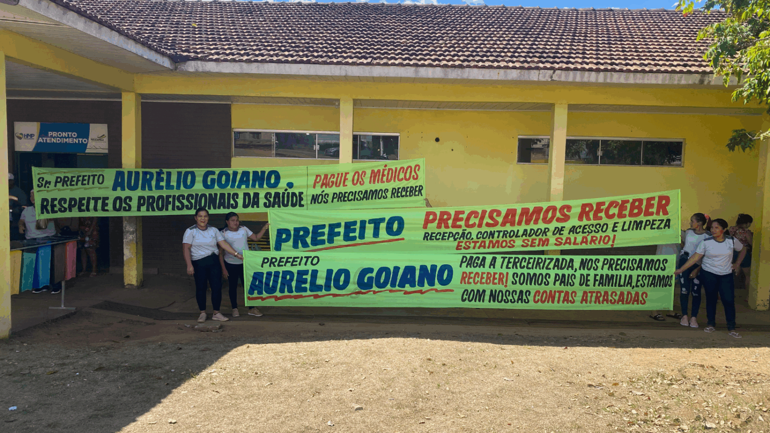 greve paralisa saúde pública