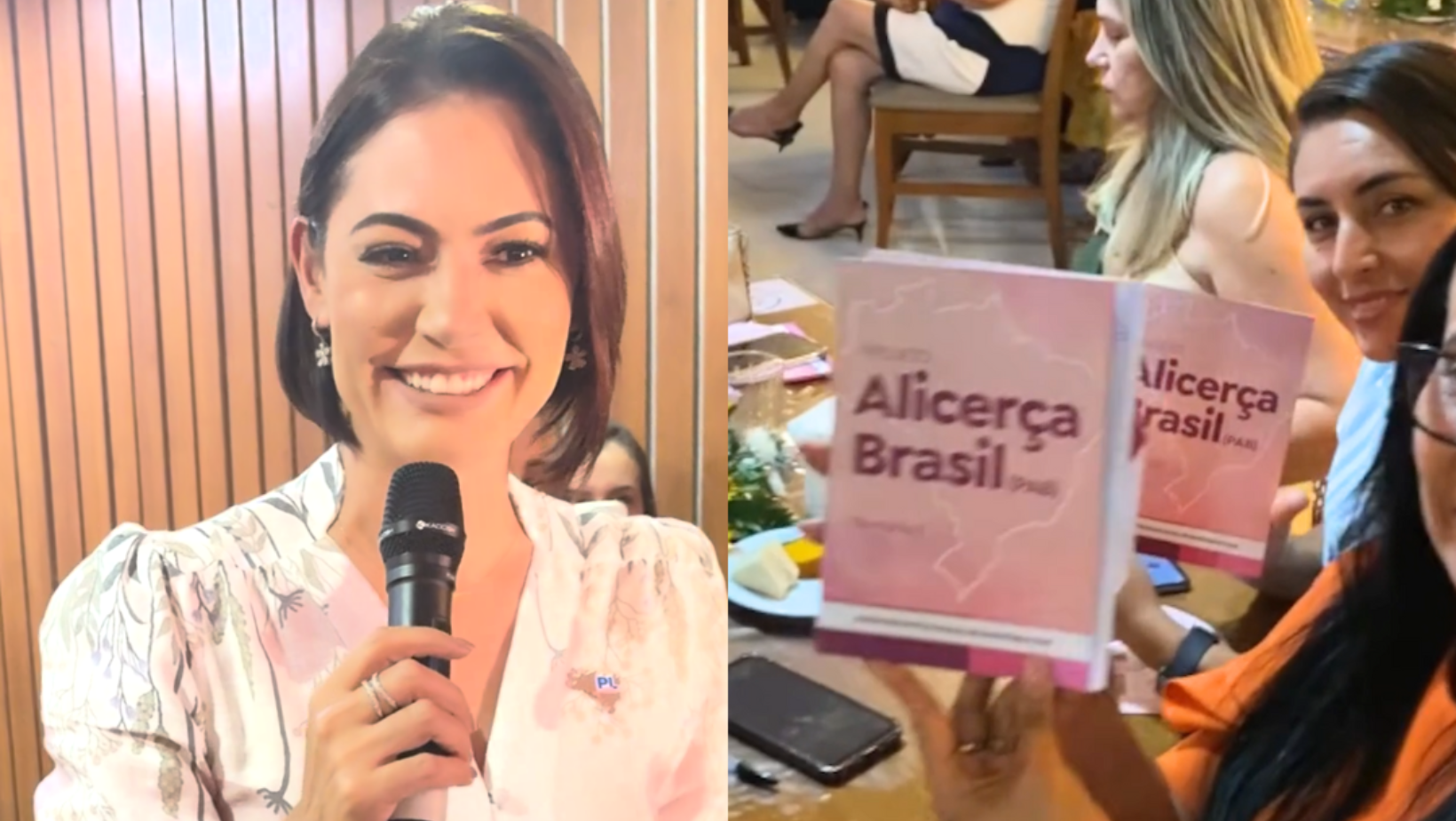 Michelle Bolsonaro Alicerça Brasil