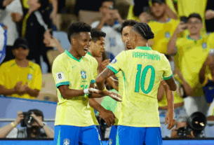 Brasil domina Chile