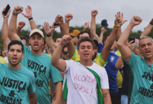 caminhada rumo a Brasília