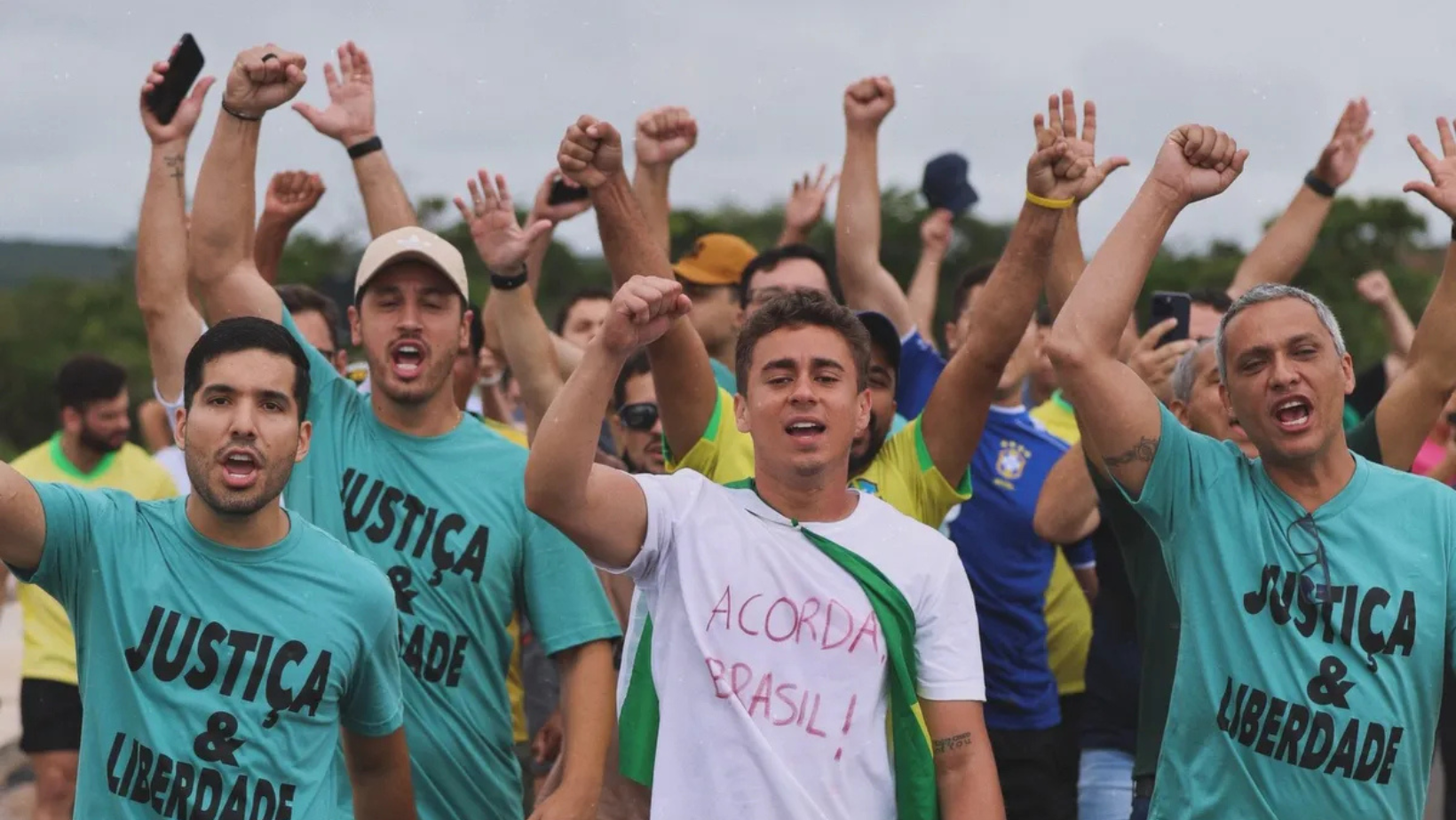 caminhada rumo a Brasília