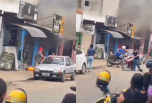 Incêndio no Bairro da Paz