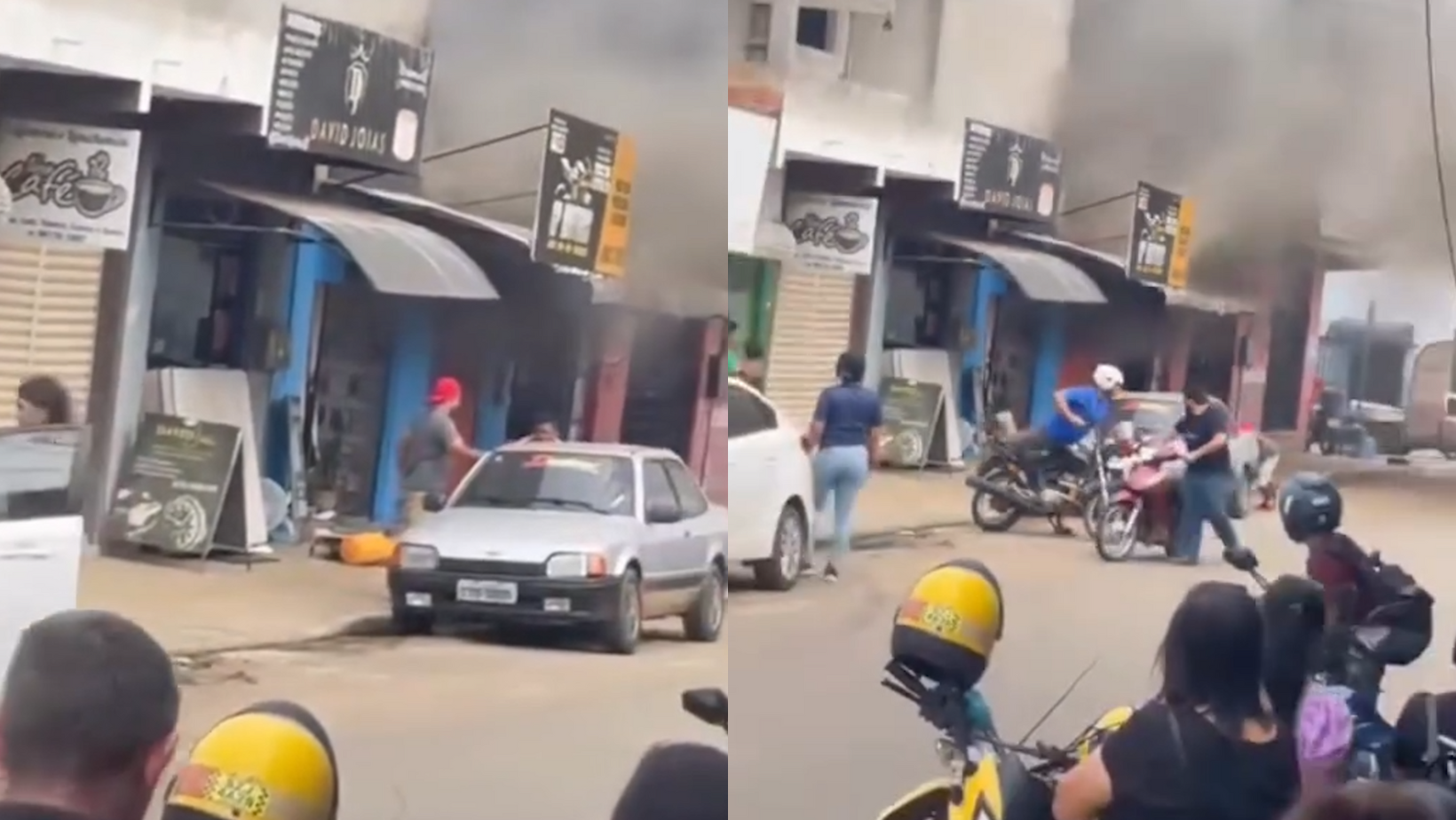 Incêndio no Bairro da Paz