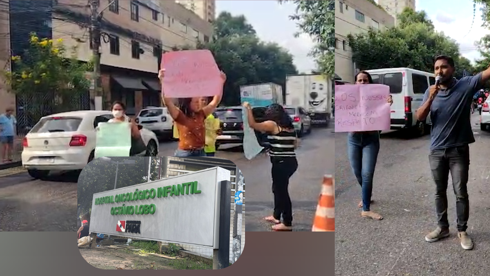 protesto HOIOL Belém pais
