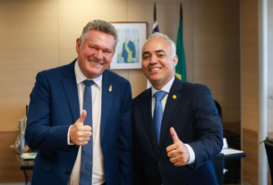 Keniston Braga Pará saneamento avança com ministro das Cidades