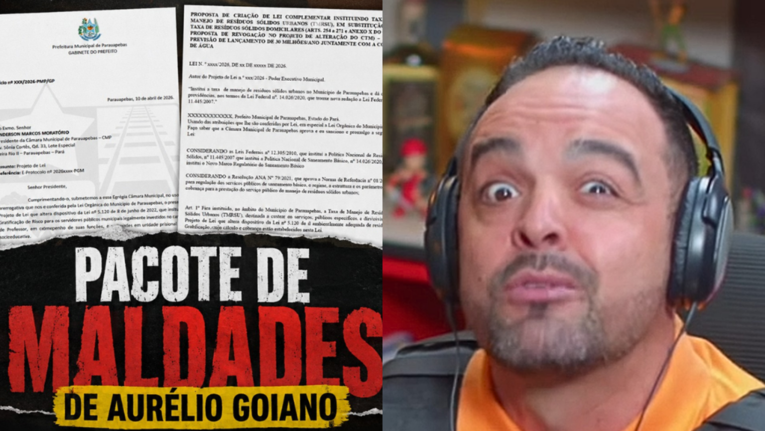 Pacote de Aurélio Goiano