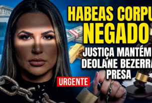 Deolane Bezerra continua presa