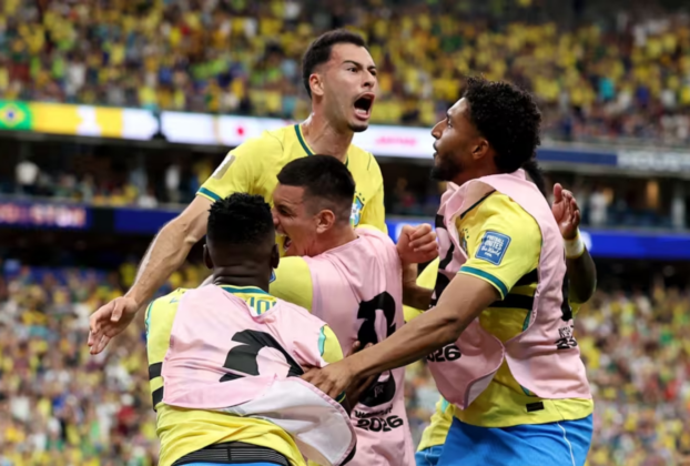 Brasil vence Japão virada