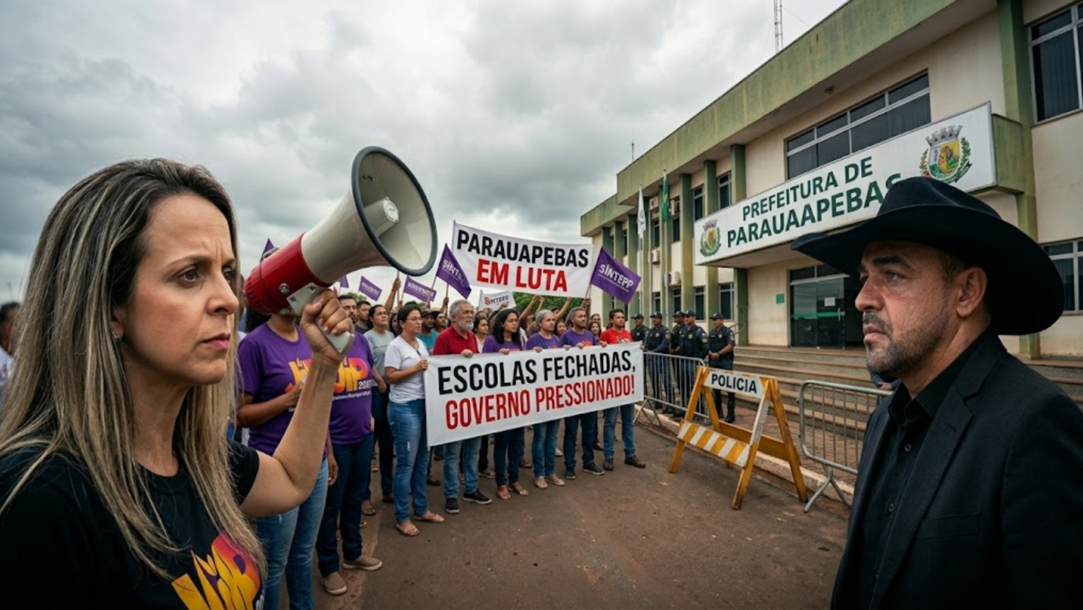 Greve na educação municipal