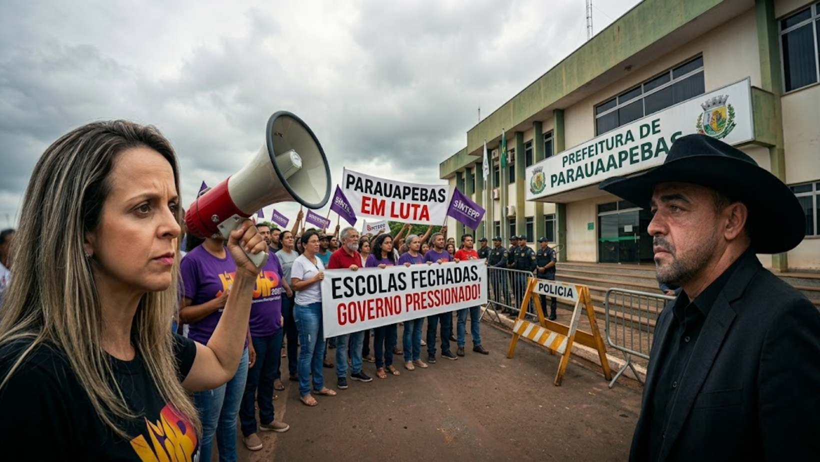 Greve na educação municipal