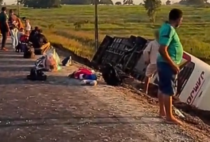 Acidente fatal na rodovia