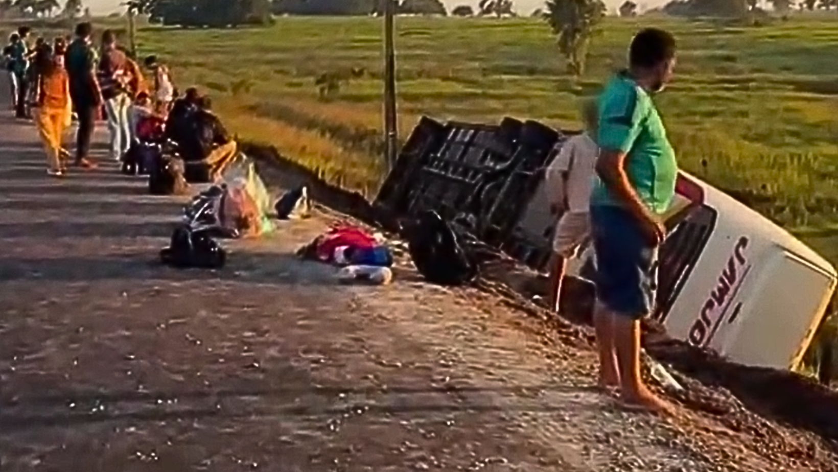 Acidente fatal na rodovia