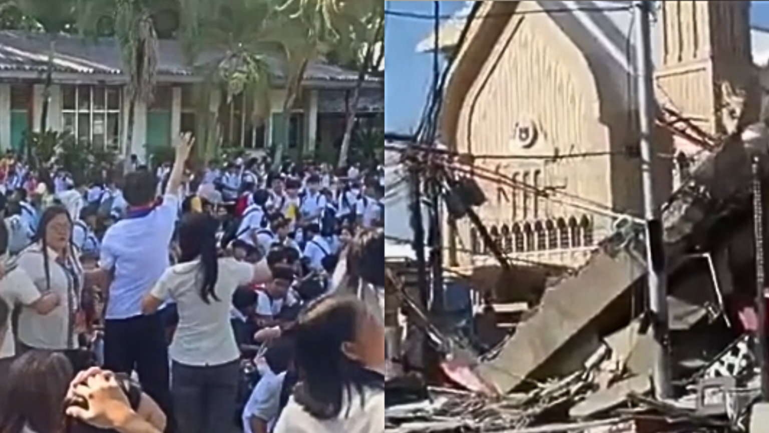 Sismo nas Filipinas hoje