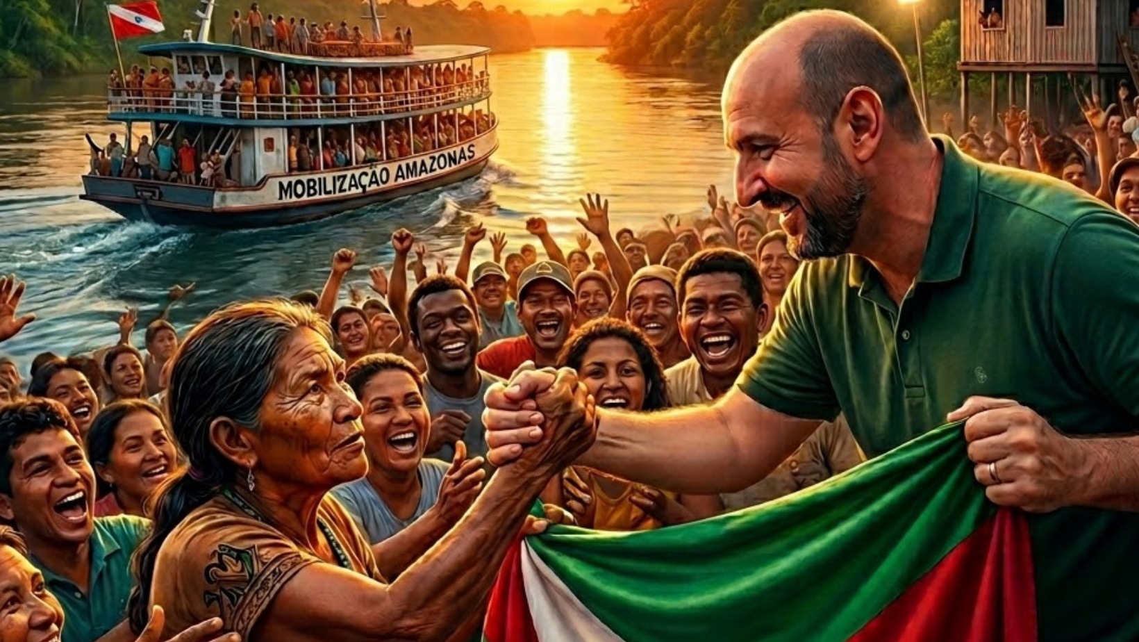 Apoio político Junior Macre
