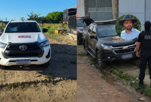 Gaeco em frente casa