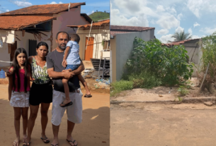 família vítima motoniveladora Parauapebas