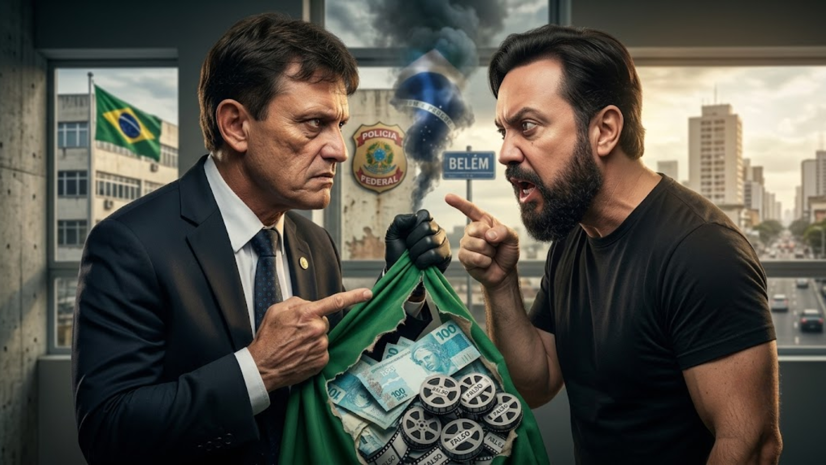 racha PL Pará Éder Mauro
