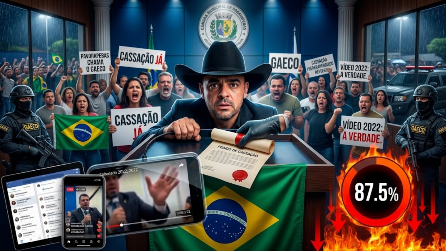 cassação de Aurélio Goiano