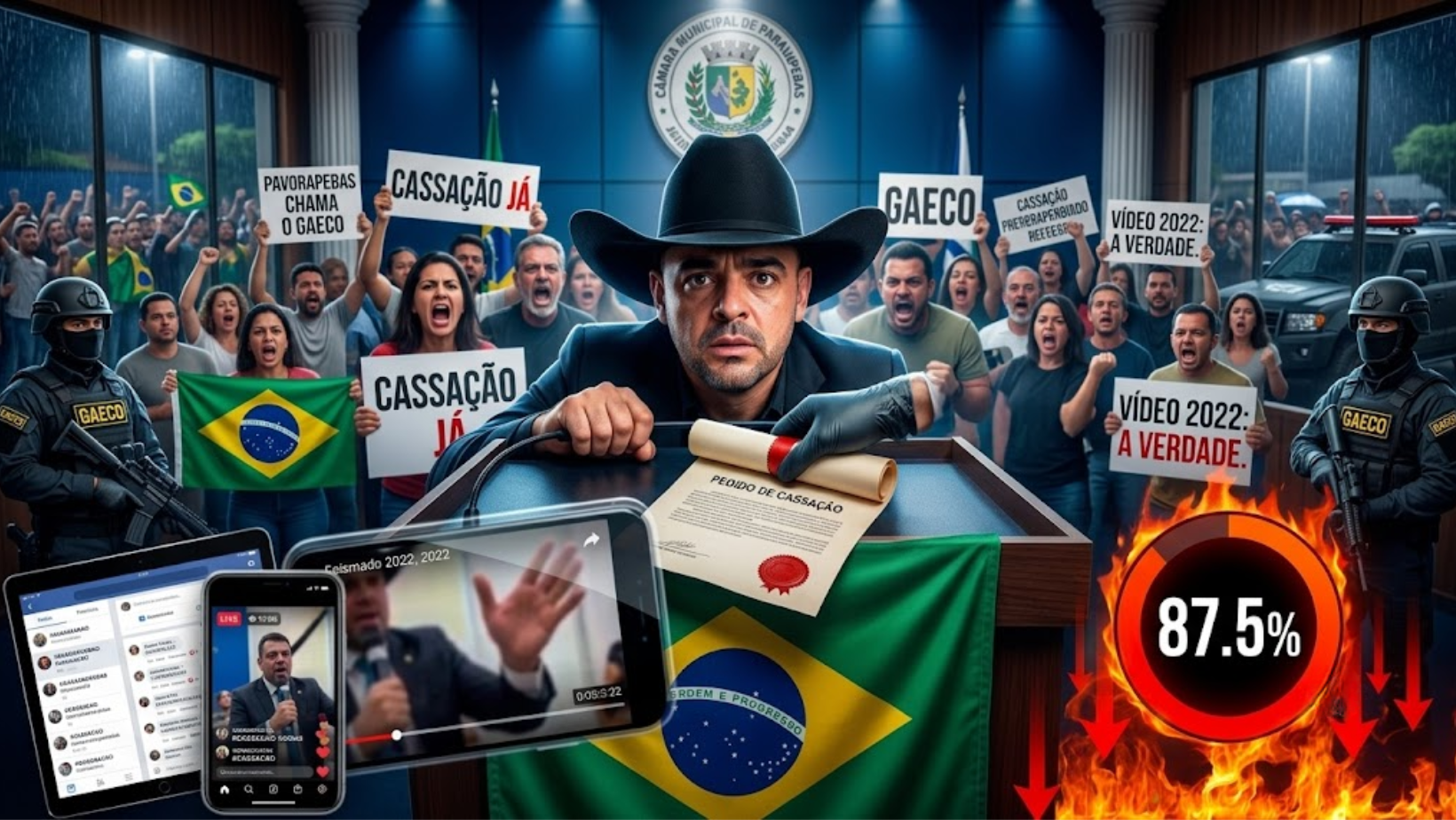 cassação de Aurélio Goiano