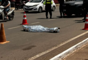 pedestre atropelado veículo pesado Parauapebas