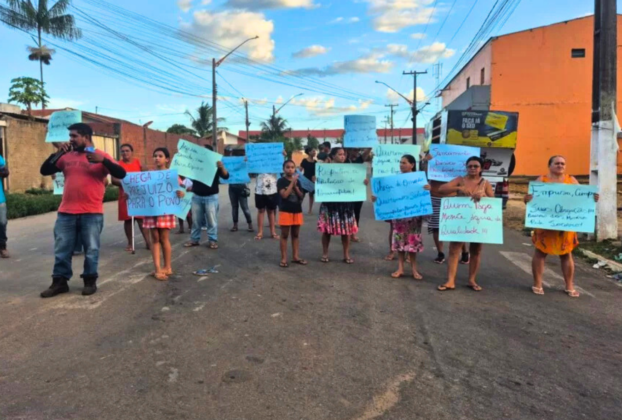 falta água Parauapebas protesto