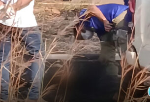 corpo carbonizado em Canaã