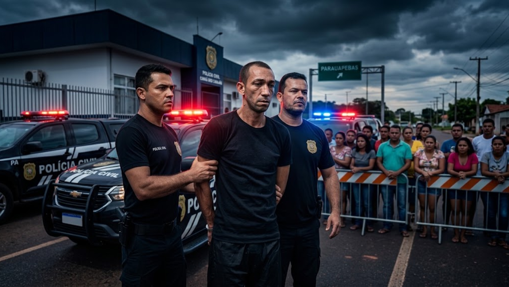 suspeito de homicídios preso