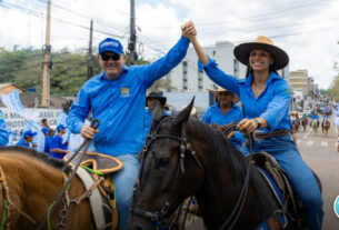 Keniston Braga cavalgada Parauapebas