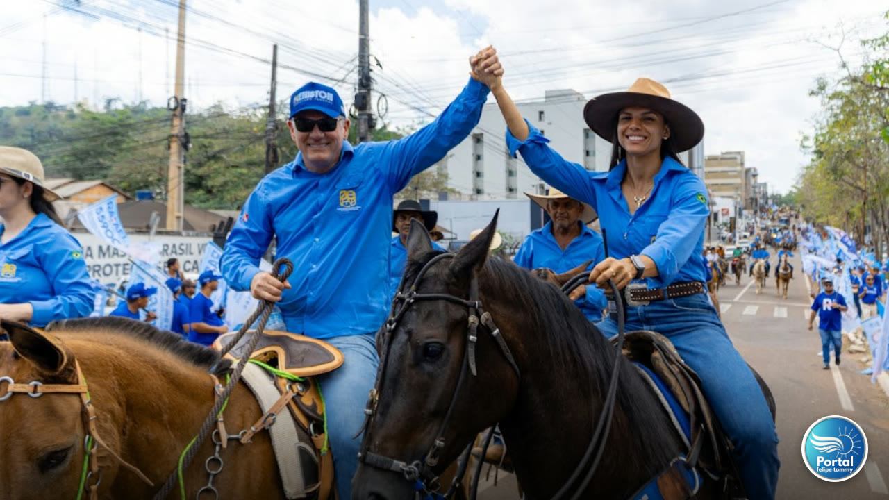 Keniston Braga cavalgada Parauapebas