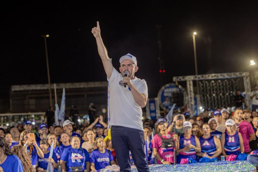 Braz cumpre agenda com Hana, Helder e Chicão em Parauapebas