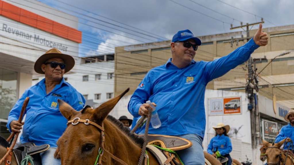 Keniston Braga cavalgada Parauapebas
