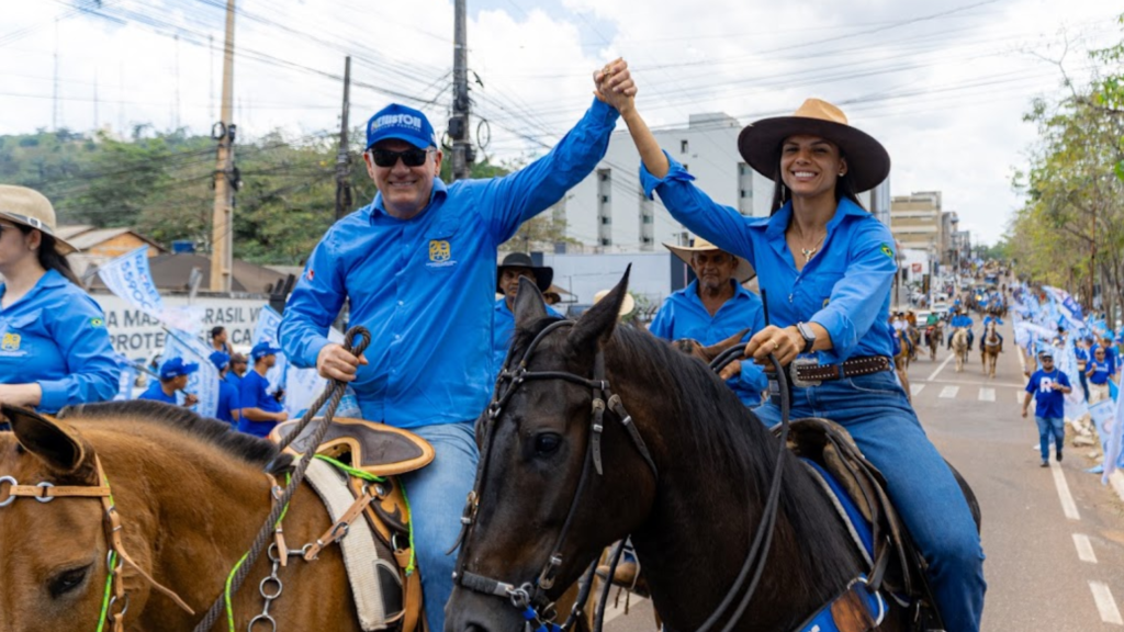 Keniston Braga cavalgada Parauapebas