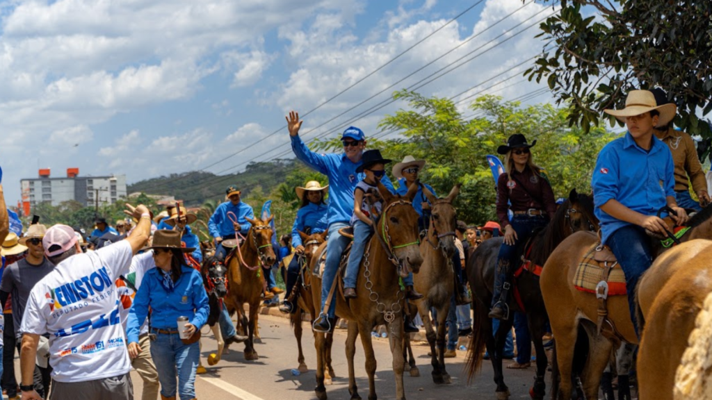 Keniston Braga cavalgada Parauapebas