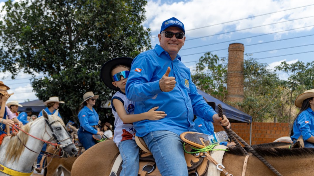 Keniston Braga cavalgada Parauapebas
