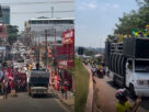 carreatas se cruzam Parauapebas